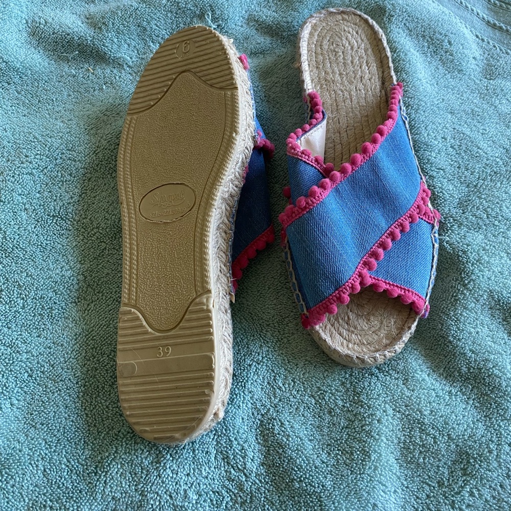 Imported brand new espadrille